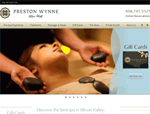 Tablet Screenshot of prestonwynne.com